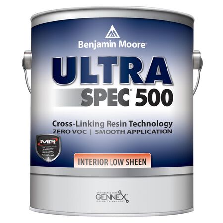 Benjamin Moore Ultra Spec Low-Sheen Eggshell Base 1 Paint Interior 1 gal