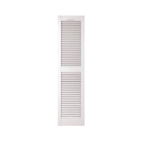 Shutter 15"x60" Louv White