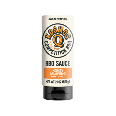 Kosmos Q Honey Jalapeno BBQ Sauce 21 oz.