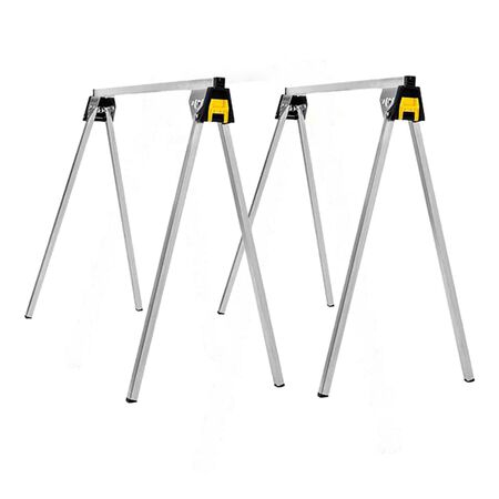 Stanley 29in. H x 31in. D Sawhorse Set 750 LB Cap. 2 Pack