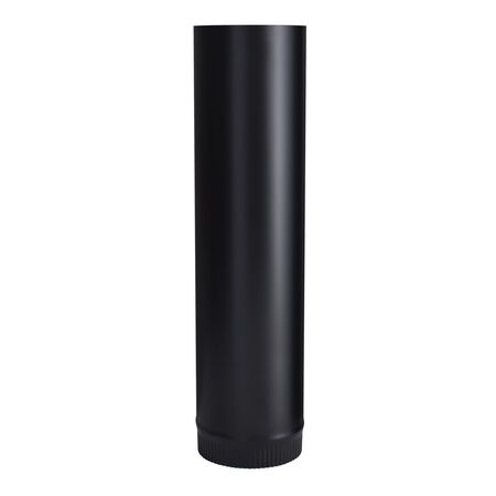 Imperial 6 in. D X 24 in. L Steel Stove Pipe