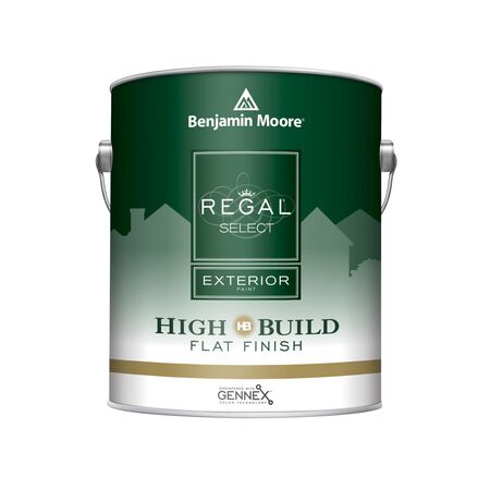 Benjamin Moore Regal Select Flat Base 3 Paint Exterior 1 gal