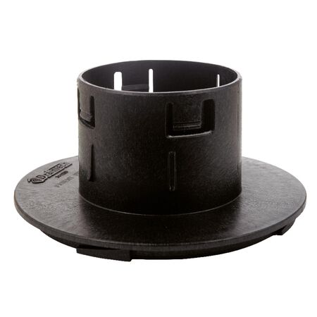 NDS 4 in. Snap each Slip Plastic Basin End Outlet 1 pk