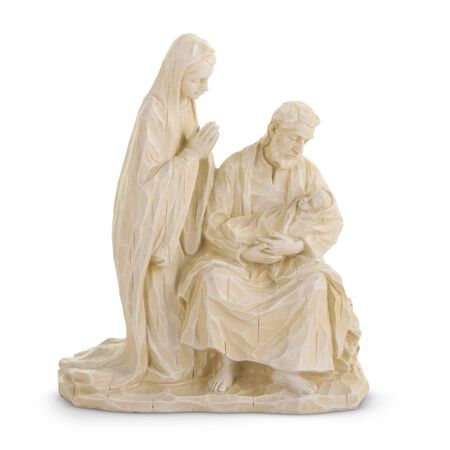 Raz 7.75 in. Distressed Finish Holy Family