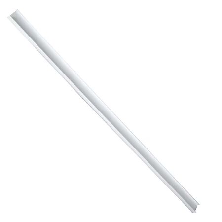 48 in. White Vinyl Mull