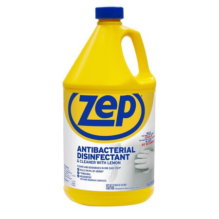 Zep Lemon Scent Antibacterial Disinfectant 1 gal 1 pk