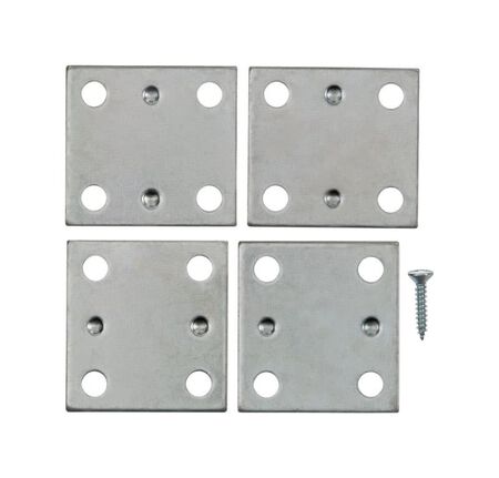 Ace 1.5 in. H X 1.375 in. W X.1095 in. L Zinc Mending Brace