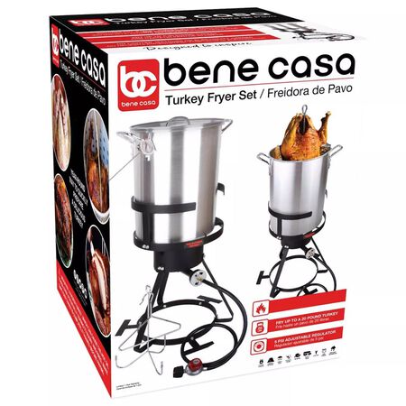 Bene Casa Outdoor Turkey Fryer Set