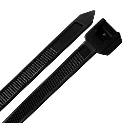 Home Plus 48in. L Black Cable Tie 5 Pack