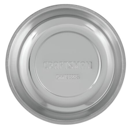 CRAFTSMAN 6 in. L X 6 in. W Silver Magnetic Bowl 1 pk