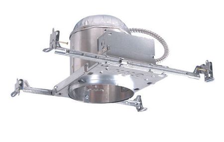 Halo Silver 6 in. W Steel Incandescent Recessed Lighting Housing 50 W