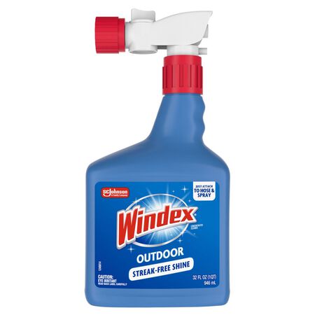 Windex No Scent Outdoor Glass Cleaner 32 oz Liquid