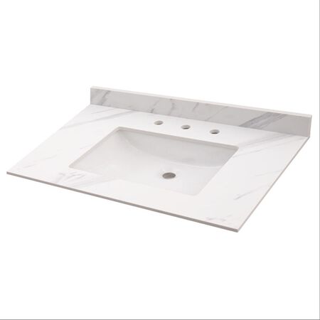 MSI Calacatta Lumas Vanity Top With Sink 49in.x22in.x2CM