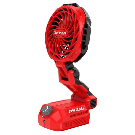 CRAFTSMAN V20 10.5 in. H X 4 in. D Personal Fan