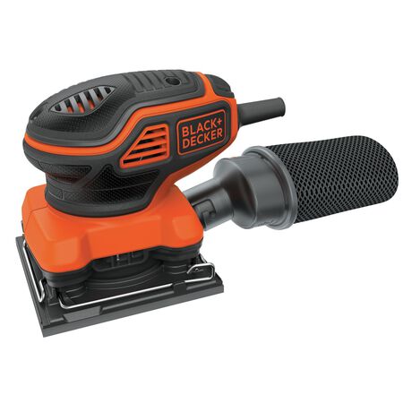 Black+Decker Corded 2 Amps 120 V 1/4 Sheet Finishing Sander