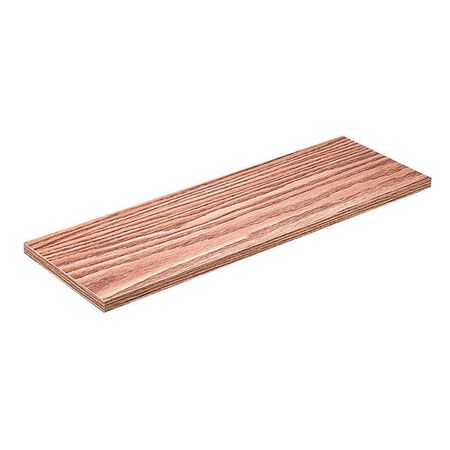 Knape & Vogt 5/8in. H x 48in. W x 10in. D Oak Particle Board Shelf Board