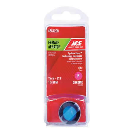 Ace Female Thread 55/64 in.-27F Chrome Faucet Aerator