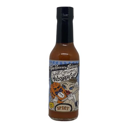 Torchbearer Sauces Sweet Onion Habanero Hot Sauce 5 oz