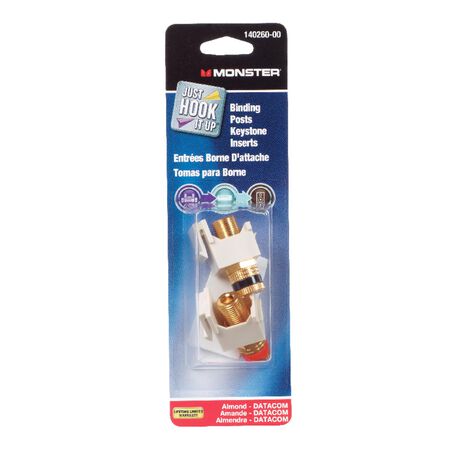 Monster Just Hook It Up 0 ft. L Keystone Insert AWG