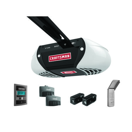 Craftsman 1-1/4 HP Belt Drive WiFi Compatible Garage Door Opener