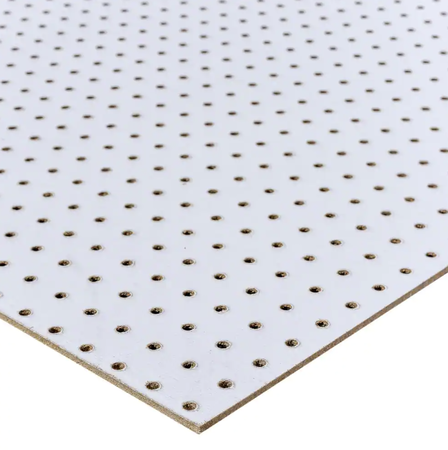 White Peg Board 48in. x 24in.
