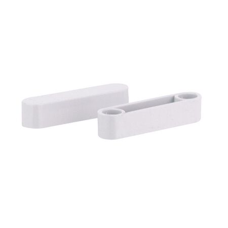Rubbermaid 6.8 in. H X 4.5 in. W X.5 in. L Plastic Rod Spacer Cap