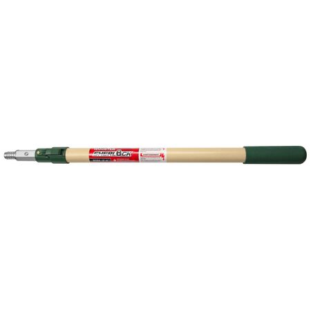 Wooster Sherlock Telescoping 2-4in. L x 1.5in. D Aluminum/Fiberglass Extension Pole Beige/Green