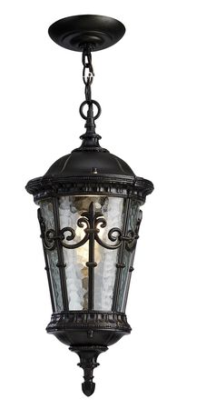 Revolution Outdoor Hanging Lantern Bronze Copper