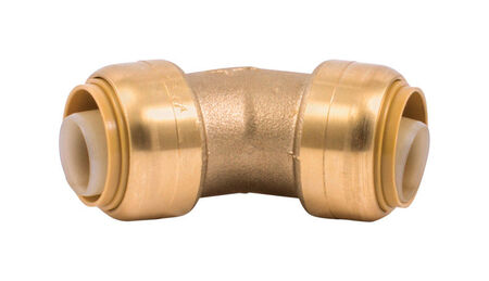 SharkBite Push to Connect 3/4 in. 3/4 in. D Brass 45 Degree Elbow