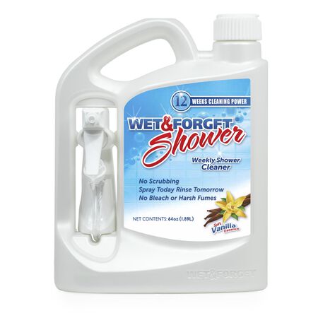 Wet & Forget Vanilla Scent Shower Cleaner 64 oz Spray