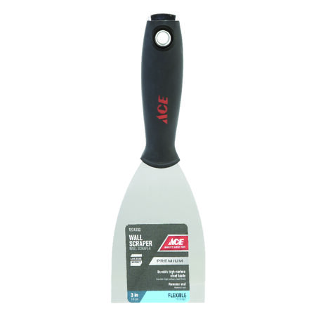 Ace 3in. W Carbon Steel Flexible Wall Scraper