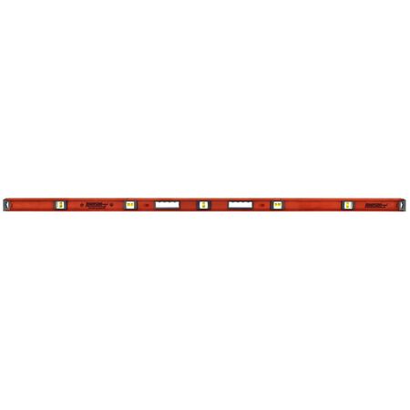 Johnson 78 in. Aluminum Magnetic Heavy Duty I-Beam Level 5 vial