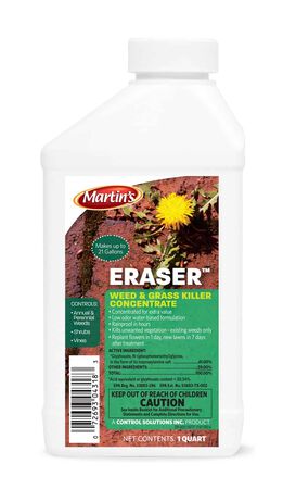Martin's Eraser Weed & Grass Killer 41% Concentrate 1 qt.