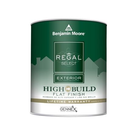 Benjamin Moore Regal Select Flat Base 2 Paint Exterior 1 qt