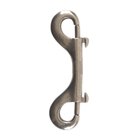 Campbell 3/8 in. D X 4 in. L Polished Stainless Steel Double Ended Bolt Snap 130 lb