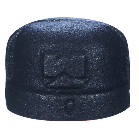 STZ Industries 1/2 in. FIP each Black Malleable Iron Cap