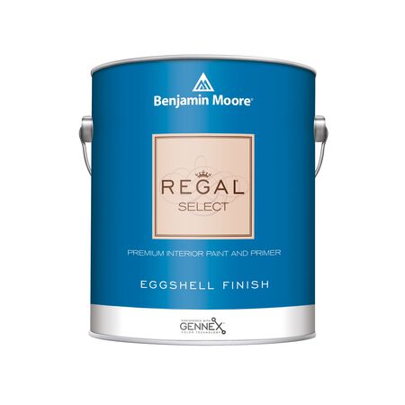 Benjamin Moore Regal Select Eggshell White Paint and Primer Interior 1 gal