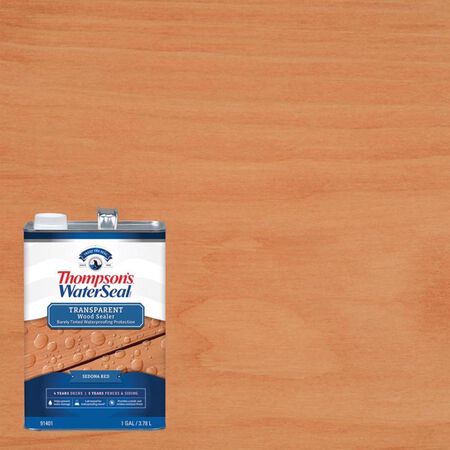 Thompson's WaterSeal Transparent Sedona Red Water-Based Acrylic/Alkyd/Urethane Waterproofing Wood St