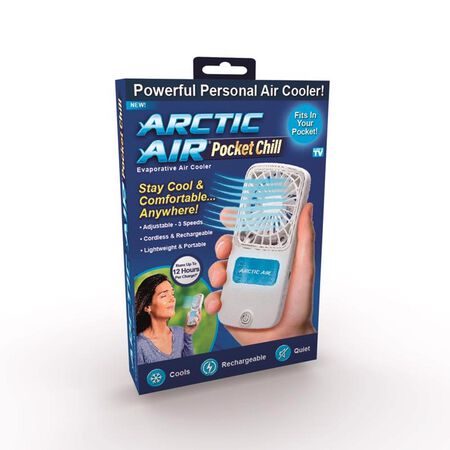 Arctic Air Pocket Chill 2 Sq Ft Portable Evaporative Cooler 1 Cfm