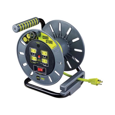 Masterplug 3in. L PVC Cord Reel