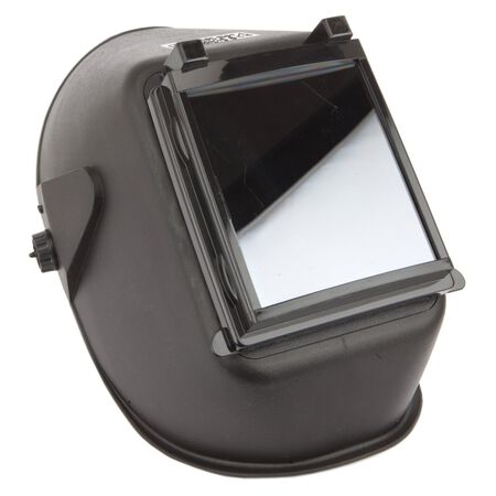 Forney Bandit III 5.25 in. H X 4.5 in. W Fixed Shade Traditional Welding Helmet #10 Black 1 pc