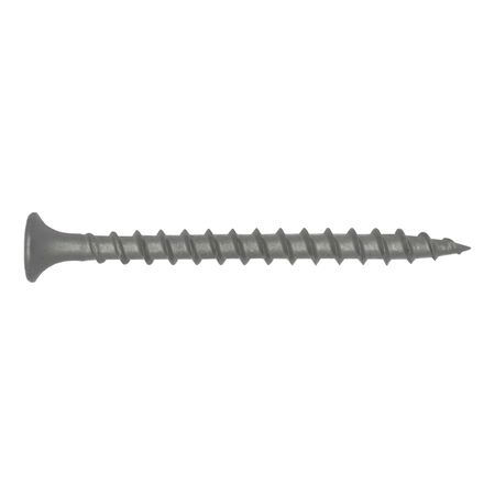 Grip-Rite PrimeGuard Ten No. 8 X 2-1/2 in. L Phillips Bugle Head Coarse Exterior Screws 1lb