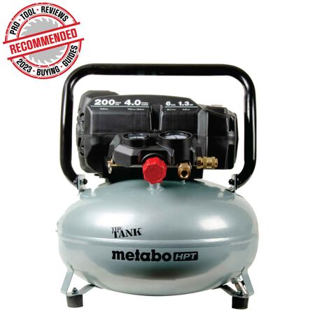 THE TANK 6-Gallon High Capacity Pancake Air Compressor | Metabo HPT EC914S
