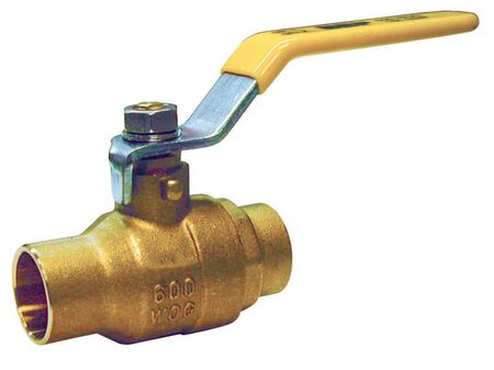 BK Products Proline 1in. Brass Sweat Ball Valve Full Port