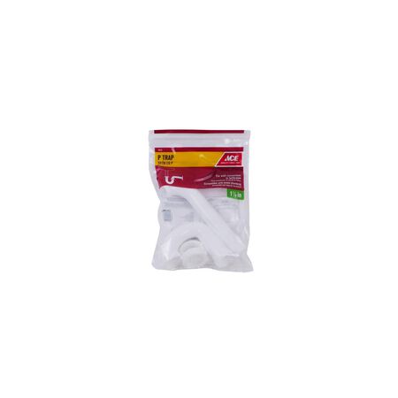 Ace 1-1/4 in. D Plastic P-Trap