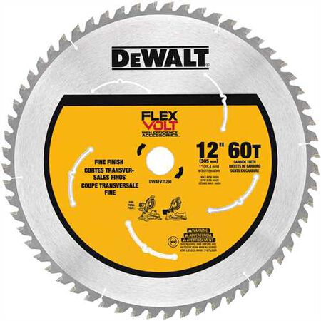 12" 60T Miter Saw blade