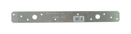 Simpson Strong-Tie Galvanized Steel Strap 12 in. H x 1-1/4 in. W 20 Ga.