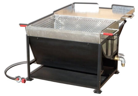 Dual Sack &ndash; Heavy Duty Propane Jet Cooker with 170 Qt. Pot