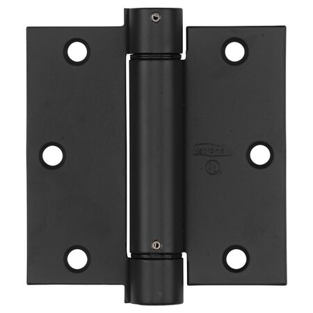 National Hardware 3-1/2 in. L Oil Rubbed Bronze Spring Hinge 1 pk