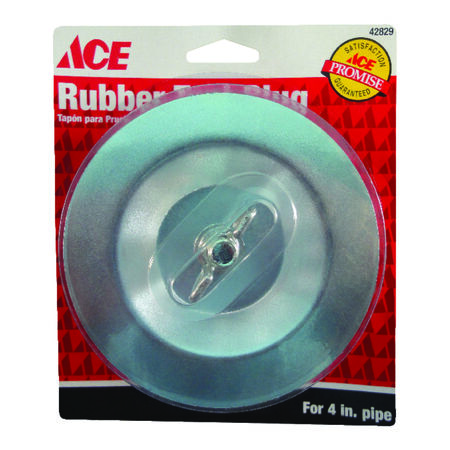 Ace 4 in. Rubber Test Plug